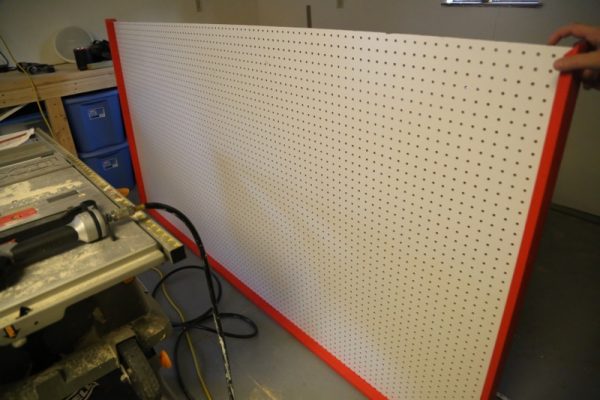 How to Build a DIY Pegboard Wall for Your Workshop - Love & Renovations