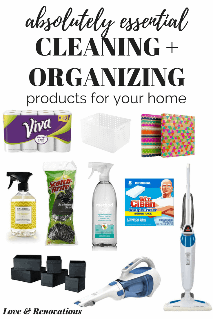 My Home Organization Must-Haves – Love & Renovations