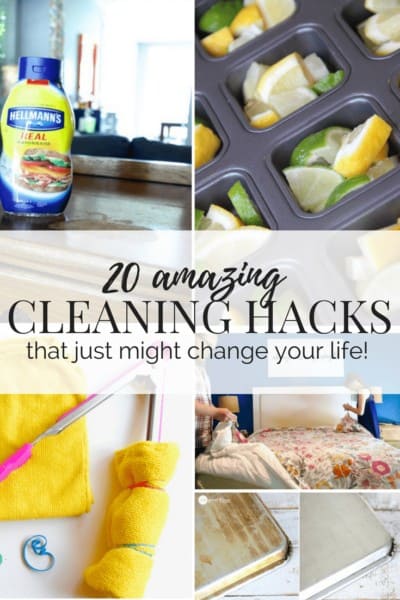 Quick & Easy Cleaning Hacks For Your Home - Love & Renovations