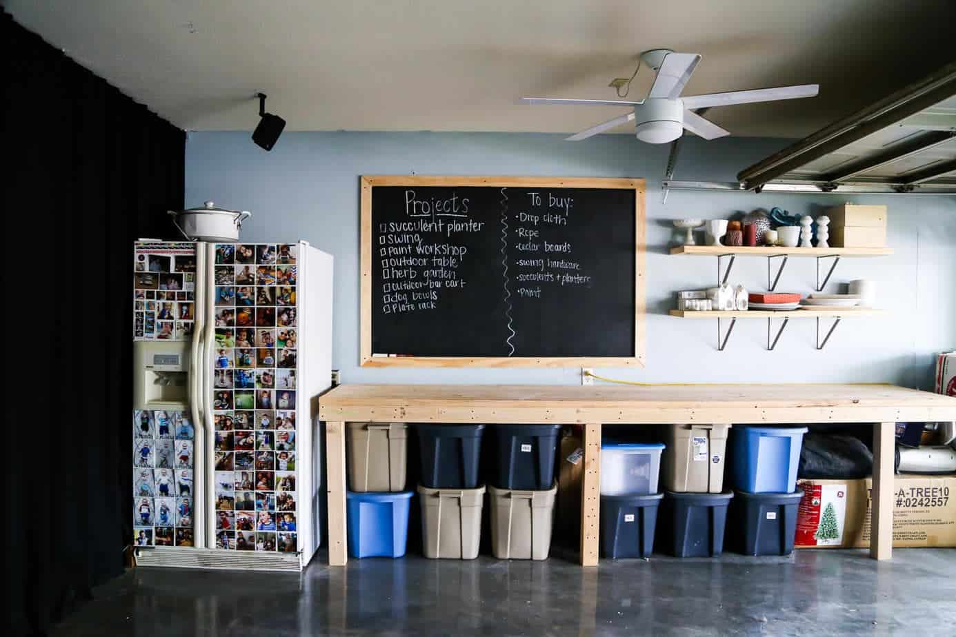 How To Build a Garage Workspace - DIY Garage Reno
