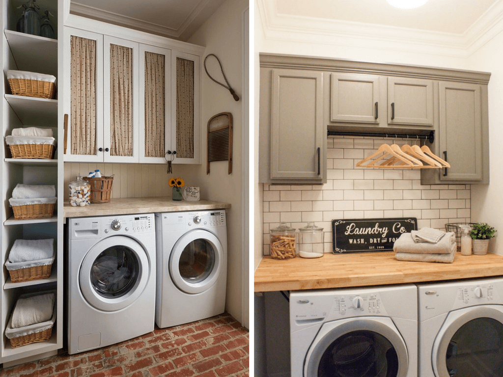12 Inspiring Small Laundry Room Ideas - Love & Renovations