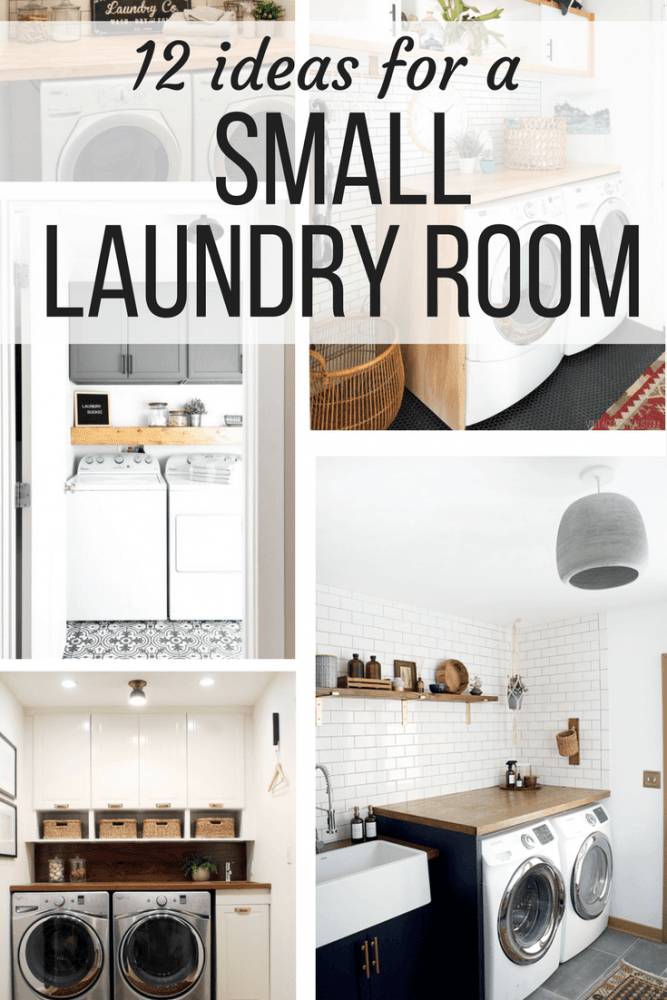 12 Inspiring Small Laundry Room Ideas - Love & Renovations