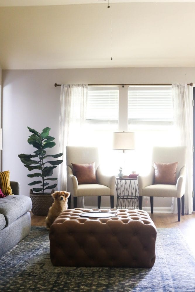 Small Living Room Refresh With Bassett's MODERN Collection