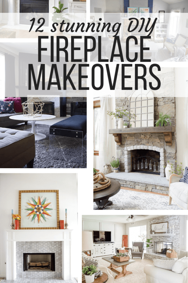 12 Diy Fireplace Makeovers That Will Inspire You - Love & Renovations