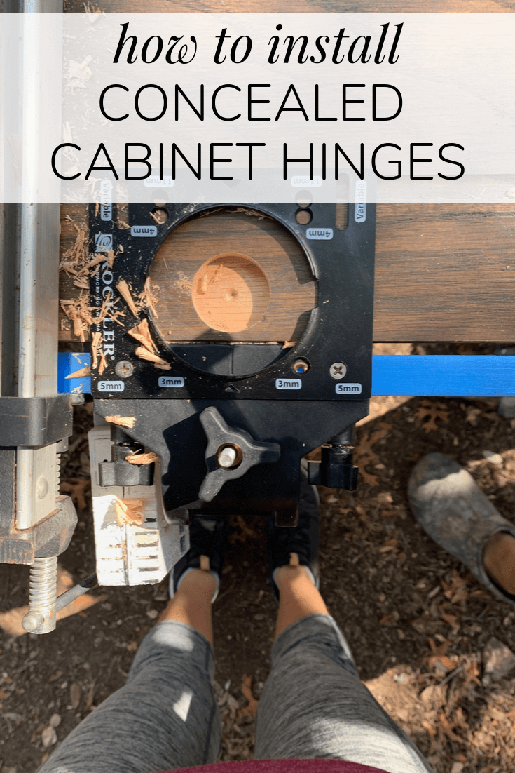 How To Install Concealed Hinges The EASY Way Love Renovations   CONCEALED CABINET HINGES 1 1 