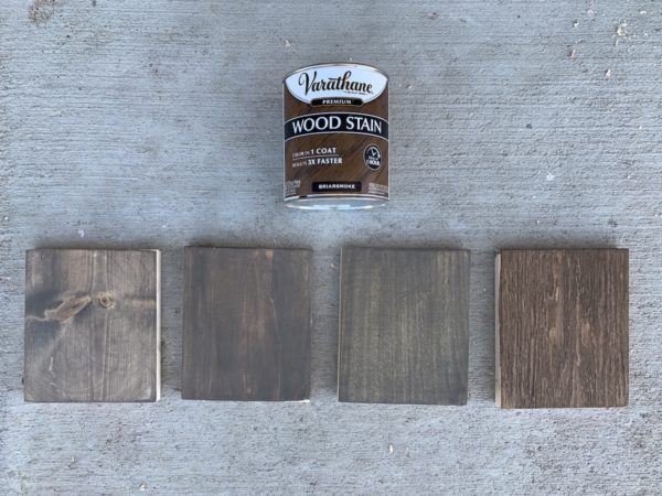 How Different Stains Look on Different Wood - Love & Renovations