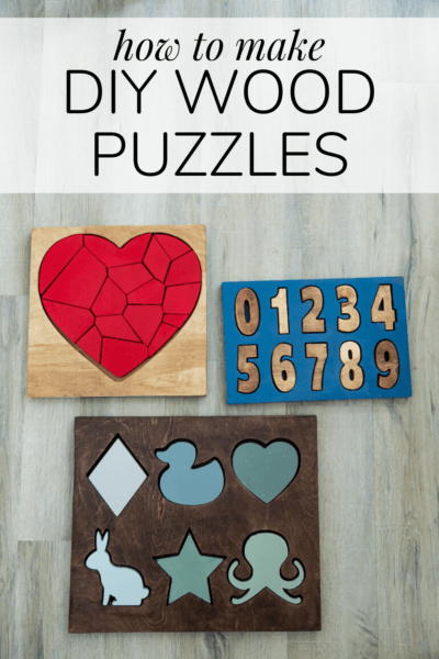 DIY Wooden Puzzles for Kids – Love & Renovations