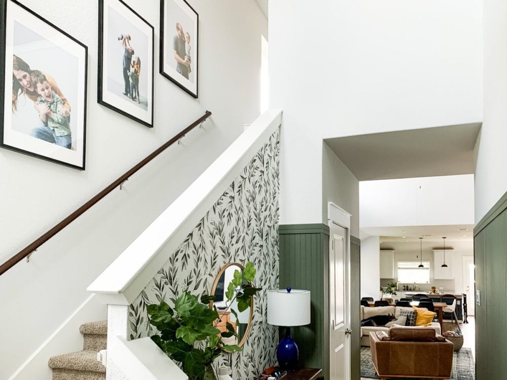 How to Hang Photos on Your Staircase – Love & Renovations