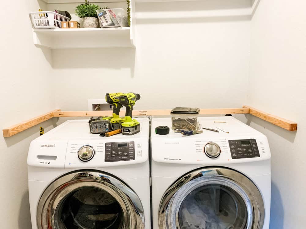How to Install Laundry Closet Countertop 