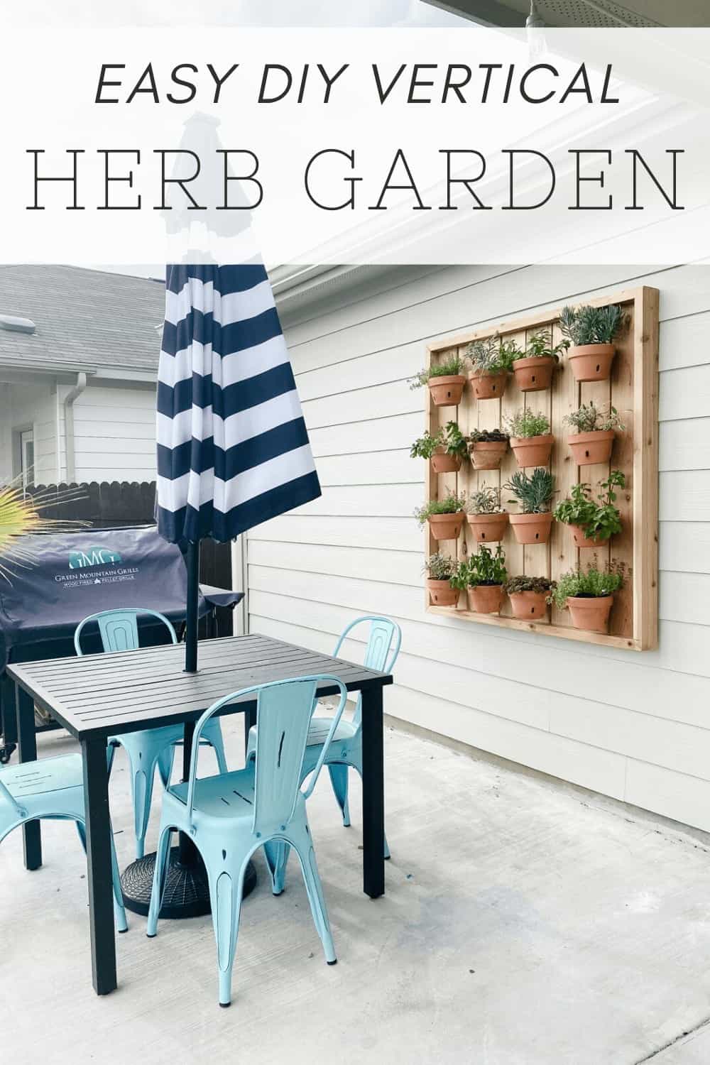 DIY Vertical Herb Garden – Love & Renovations