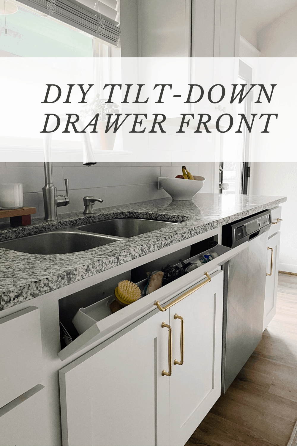 How to Add a TiltDown Drawer Front Love & Renovations