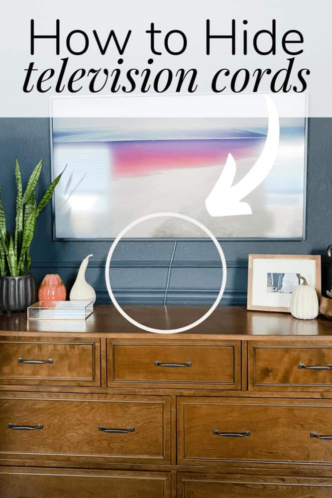 How to Hide Television Cords – Love & Renovations