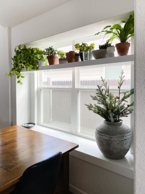 DIY Window Plant Shelf - Love & Renovations