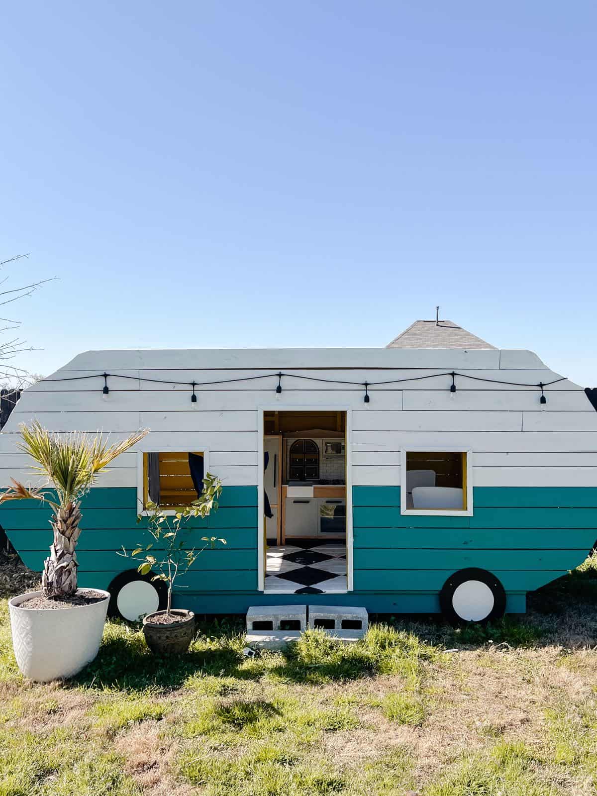 backyard playhouse camper