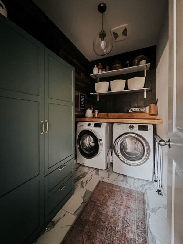 The New Laundry Room Cabinet – Love & Renovations