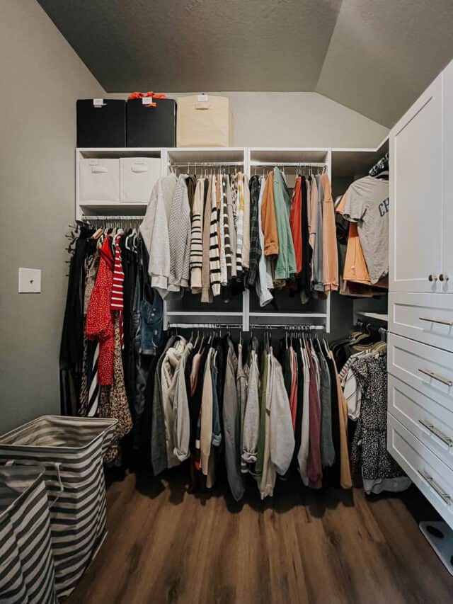 Our Custom Closet With Modular Closets – Love & Renovations