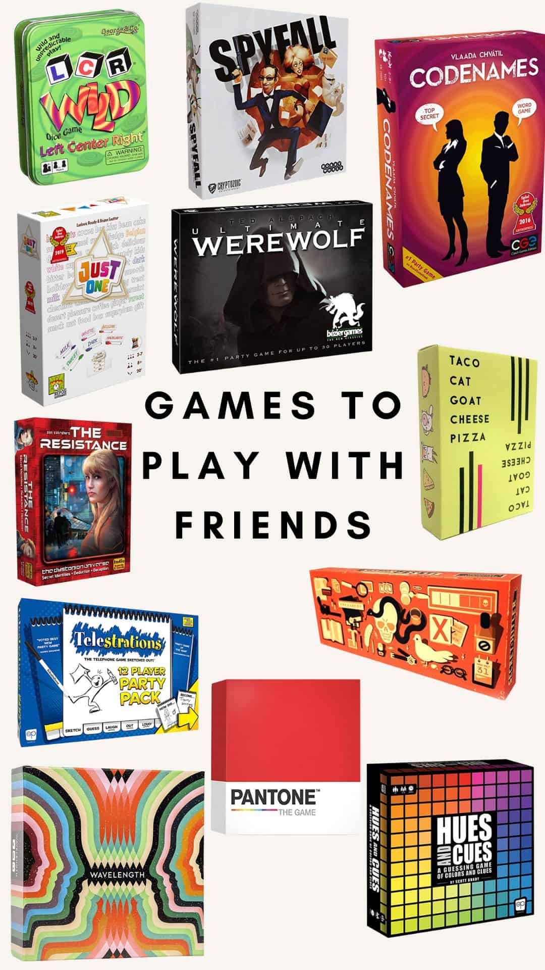 Classic Board Games with a Twist