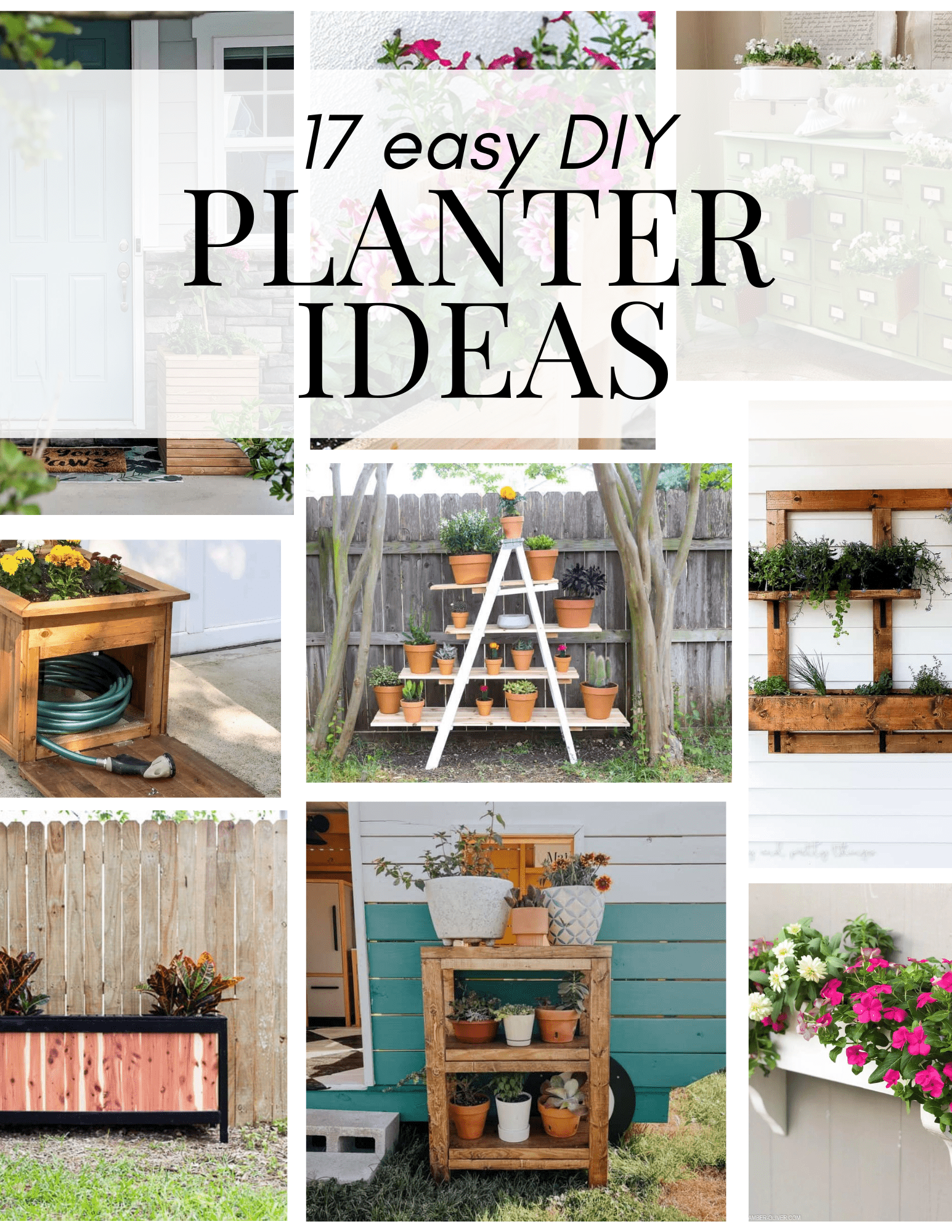 17 DIY Gardening + Planter Ideas – Love & Renovations