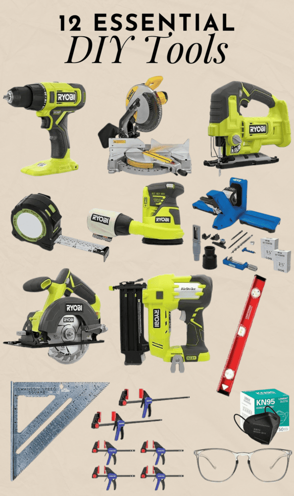 12 Essential DIY Tools for Beginners