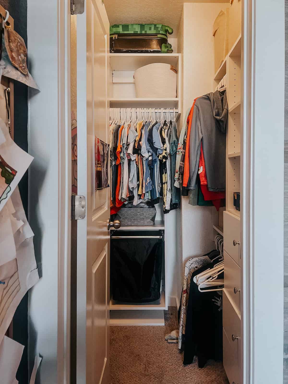 Adding a Modular Closets System to Jackson's Room – Love & Renovations