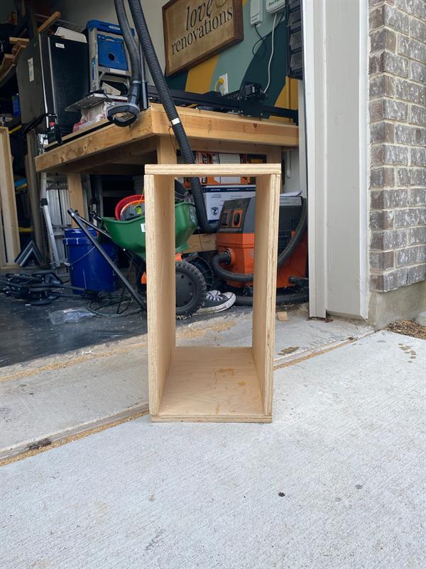 side box for DIY tool storage cabinet