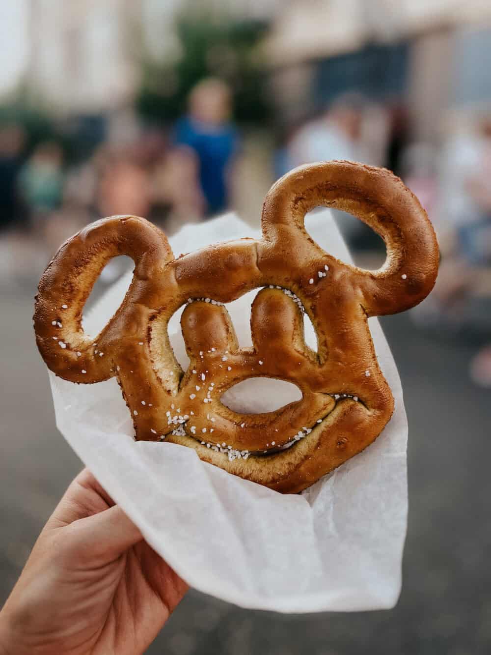 mickey pretzel in Disney World